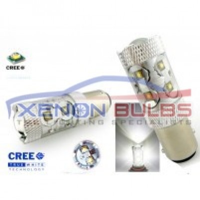 2x 50w WHITE CANBUS ERROR FREE CREE 1156 382